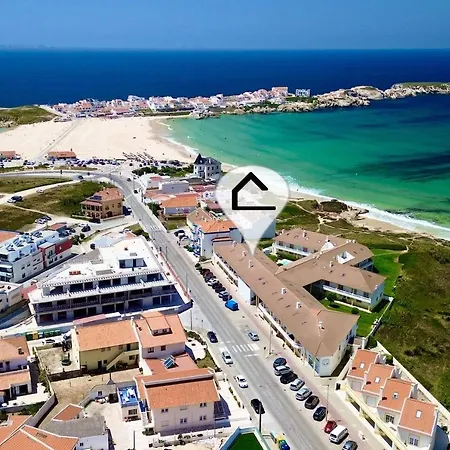 Carlos House - Beach, Sunny Balcony, Shared Pool Baleal